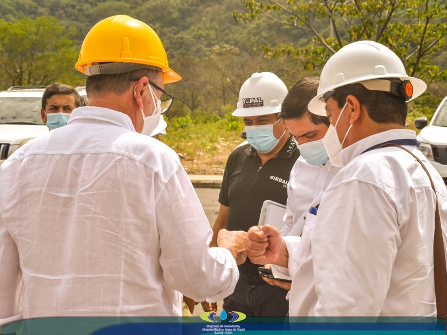 EAAAY ACOMPAÑÓ VISITA DE SEGUIMIENTO EN AVANCES DE OBRA DE LA PTAP DEFINITIVA