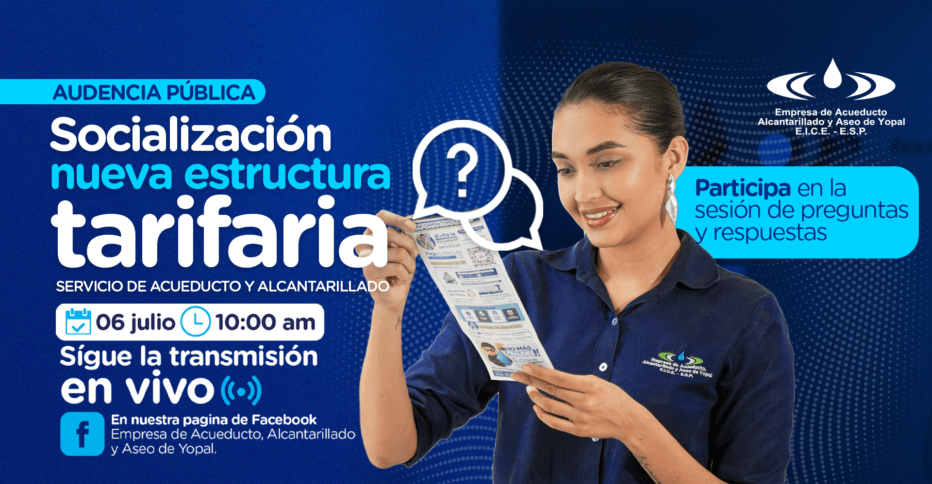 Actualizacióņ de la estructura tarifaria