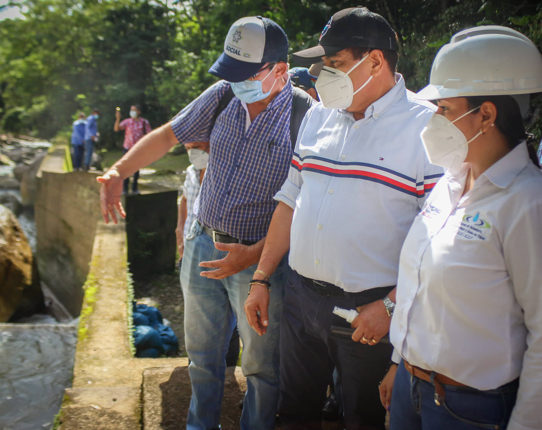 EAAAY Y ADMINISTRACIÓN MUNICIPAL INAUGURARON OBRAS DE MEJORAMIENTO EN LA BOCATOMA