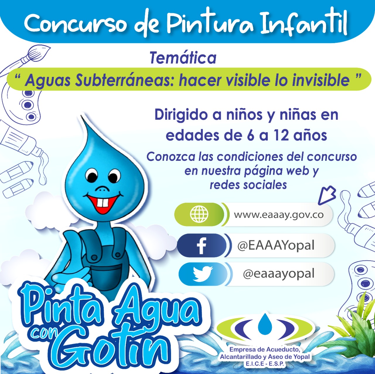 REGRESA CONCURSO INFANTIL ‘PINTA AGUA CON GOTÍN’